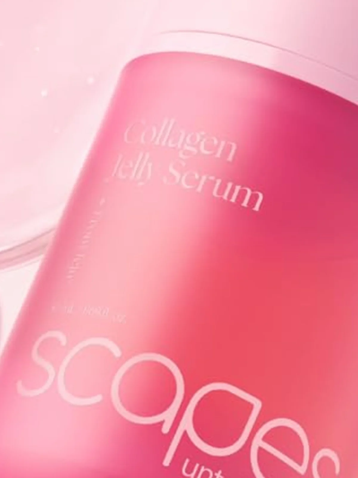 SCAPES collagen jelly serum closeup